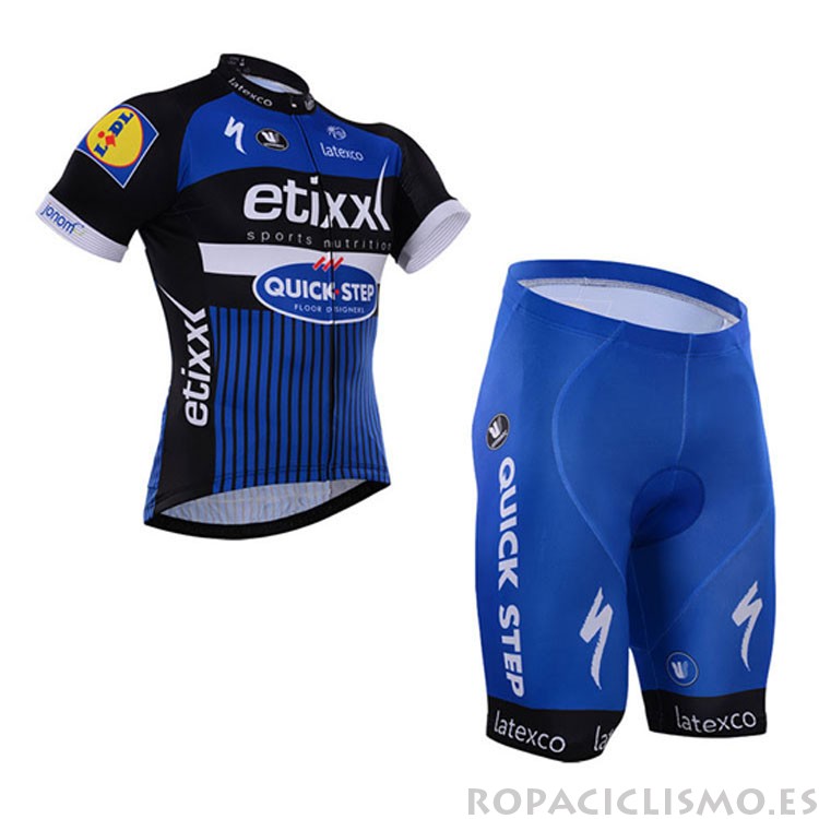 2015 Maillot Quick Step Mangas Cortas